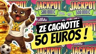 🍀 Mission Grattage : ZE CAGNOTTE avec 50€ DE JACKPOT 💶