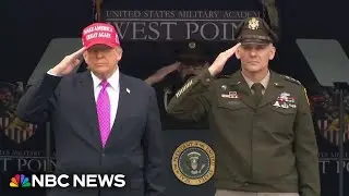 Trump delivers commencement address to West Point graduates