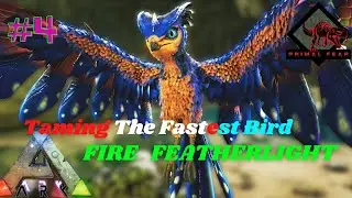 Taming Fire Featherlight of ARK😉🔥-- Solo ark primal fear in fjordur(HINDI)2022