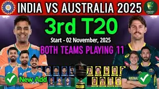 Индия против Австралии, 3-й T20, игра 11 | Индия против Австралии, T20, игра 11 | IND против AUS,...