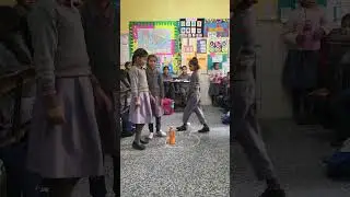 Bottle Picking Game ✌️Classroom Fun Activity 👌Interesting Game 👍 #trending #school#viralshort#games