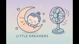 Soothing Fan Sound for Baby Sleep | Constant Hum with Black Screen