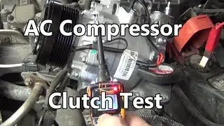 How-to Test for AC Compressor Clutch Function