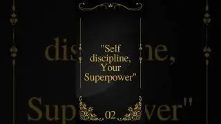 Self-Discipline: The Superpower Behind EverySuccess | Wealth Wisdom