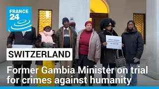 Former Gambia Minister Ousman Sonko on trial for crimes against humanity &bull; FRANCE 24 English
