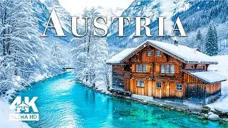 Winter in AUSTRIA 4K HDR | Hallstatt in Ice, Bright Salzburg Lights & Serene Alpine Valleys