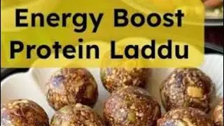 Energy boost protein laddu #healthy #testy 
