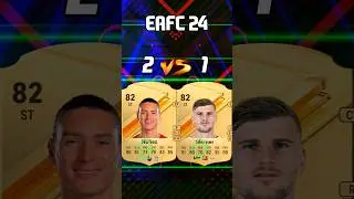 NU&Ntilde;EZ VS WERNER in eafc 24!! #shorts #eafc24 #n&uacute;&ntilde;ez #werner #guitt91