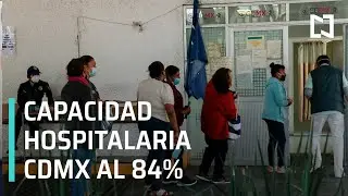 As&iacute; est&aacute; la capacidad hospitalaria por COVID-19 en CDMX I 8 Enero 2021 - Despierta