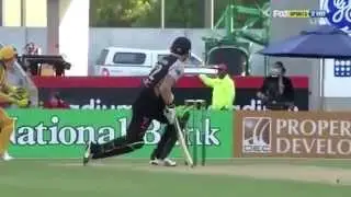 Brendon McCullum Scoop Shot Montage