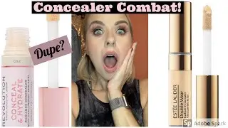 Concealer Dupe Alert 🚨| Makeup Revolution vs Estee Lauder