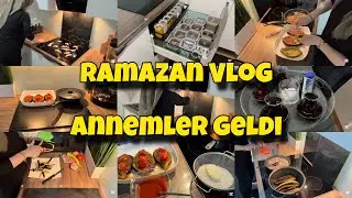 Ramazan Vlog 🌸 | Annemler Geldi | İftar Menüsü | Neler Hazırladım? | Mutfak Temizligi ve Düzeni