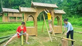 How to Build a Durable Bamboo Farm Gate | Step-by-Step DIY Bamboo Gate Tutorial