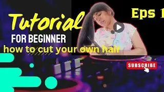 How to cut your own hair at home|@asmitahardahavlog|#viral#youtubevideo#howtocutcurlyhair#haircut 