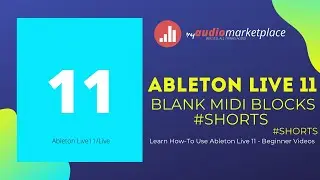 Ableton Live 11 Blank Midi Blocks #Shorts