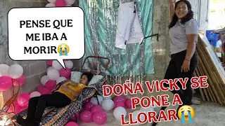 DOÑA VICKY llora y dice estas palabras KARINA se sorprendio