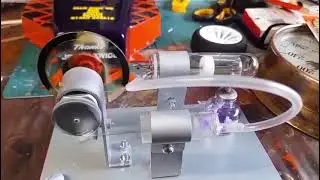 HOT AIR ENGINE IN SLOW MOTION🙂