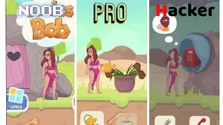 Comics Bob Gameplay In Hindi | Comics Bob Noob vs Pro Vs Hacker Funny Gameplay Android iOS Gameplay