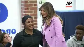 First Lady Encourages Kindness at Mich. School