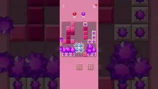 How solve block blast level 86. My luckiest move ever 🍀