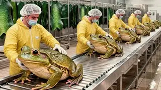 Inside the Frog Leather Factory  &mdash; How Exotic Skins Become Luxury Bags and Wallets (Full Process)