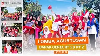 Keseruan Lomba Agustusan Barak Ceria RW 1 kelurahan Sulaiman,#lombaseru ,#hutri ,#hutri80