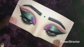 Full cutcrease eyemakeup tutorial 🦋✨||bridal mehndi👰|| #eyes #music #makeupartist 