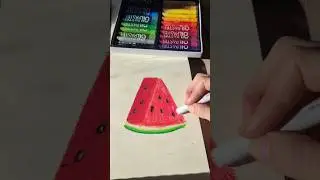 Pruebo pasteles al &oacute;leo #mungyo  y pinto mi carta de colores  #mungyooilpastels #arteparatodos #arte