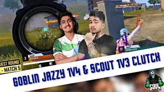 Scout 1vs3 clutch | Soul Goblin Jazzy 1vs4 🚀
