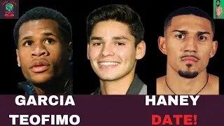 DEVIN HANEY AND RYAN GARCIA REMATCH CONFIRMED AND WINNER FIGHTS TEOFIMO LOPEZ