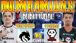 TEAM SPIRIT VS 9 PANDAS BO3[GAME 2]GRAN FINAL-YATORO, COLLAPSE VS V-TUNE- DREAMLEAGUE SEASON 25 CIS