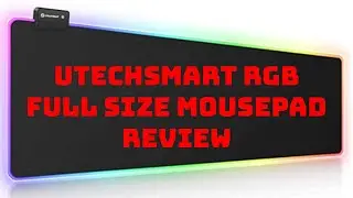 **Best Budget RGB Mousepad Review** (UtechSmart Gaming Mouse Pad)