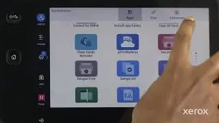 Xerox&reg; PrimeLink&reg; C9265/75/81 Color Printer install app using Xerox App Gallery