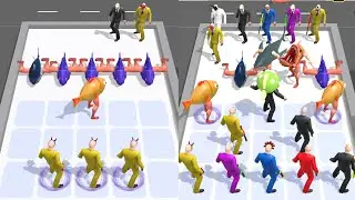 Merge Fishman Monster Battle - Merge Master Fish War, Max Level Gameplay, New