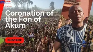 Coronation of the new Fon of #Akum #Cameroon
