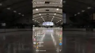 Johnny Weir - „Love story” first run-through instagram live 17.04.2019