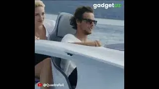 All-electric hydrofoiling watercraft #technology #watercraft #boatingfun #shorts