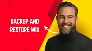 How to Backup and Restore Wix Website Fast and Easy! &ndash; Wix Website Builder Tutorial for Beginners