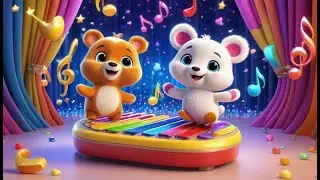 Toy Zithers Go Pluck Pluck Pluck | English Nursery Rhyme | Kids Songs | Baby Music