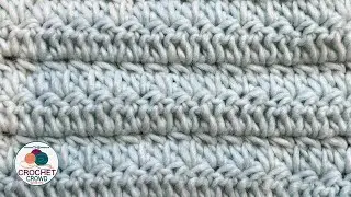 How to Base Linked Double Crochet Stitch