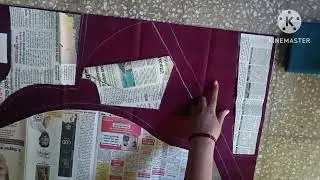 42 Chest Size Blouse Paper Pattern 1 Meter Fabric Cutting ✂️..