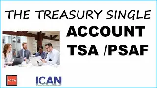 PUBLIC FINANCE | TREASURY SINGLE ACCOUNT |ICAN PSAF | TREASURY MANAGEMENT SYSTEM | TSA OBJECTIVES |