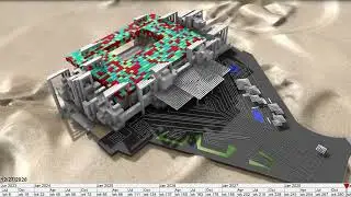 4D Construction Simulation &ndash; Soccer World Cup Stadium | KSA | Oriole Design Tech Solutions
