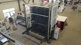 Automated cutting and bending production line