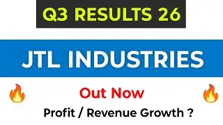 JTL Industries Q3 Results | JTL Industries Results | JTL Industries Share Latest News