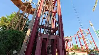 ABC Rides Rafting Wildalpenbahn (Kern & Waldmann) Prater Wien Vienna 2025 POV Onride