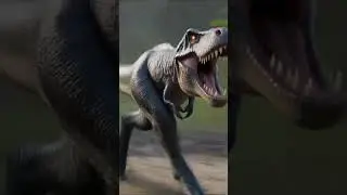 He&rsquo;s so fast!! #trex #fast #scary #dinosaur #Funny #cool