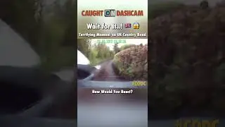 TERRIFYING Moment on UK Road 🇬🇧 😱 #CODC #Funny #Car #Motorcycle #Dashcam #Fail #Viral #Explore