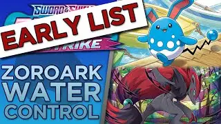 Azumarill/Zoroark Control Early Fusion Strike Deck Analysis! (Pokemon TCG)