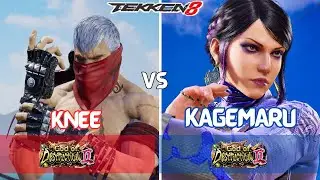 Tekken 8 | Knee (Bryan) vs Kagemaru (Zafina) 🔥High Level Gameplay